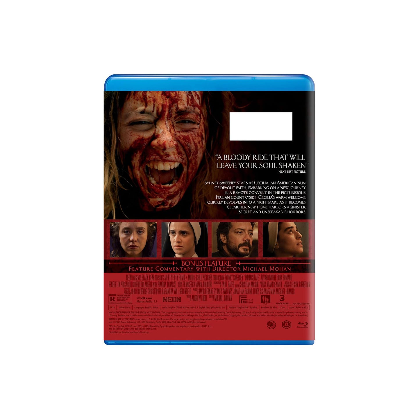 IMMACULATE Blu-Ray