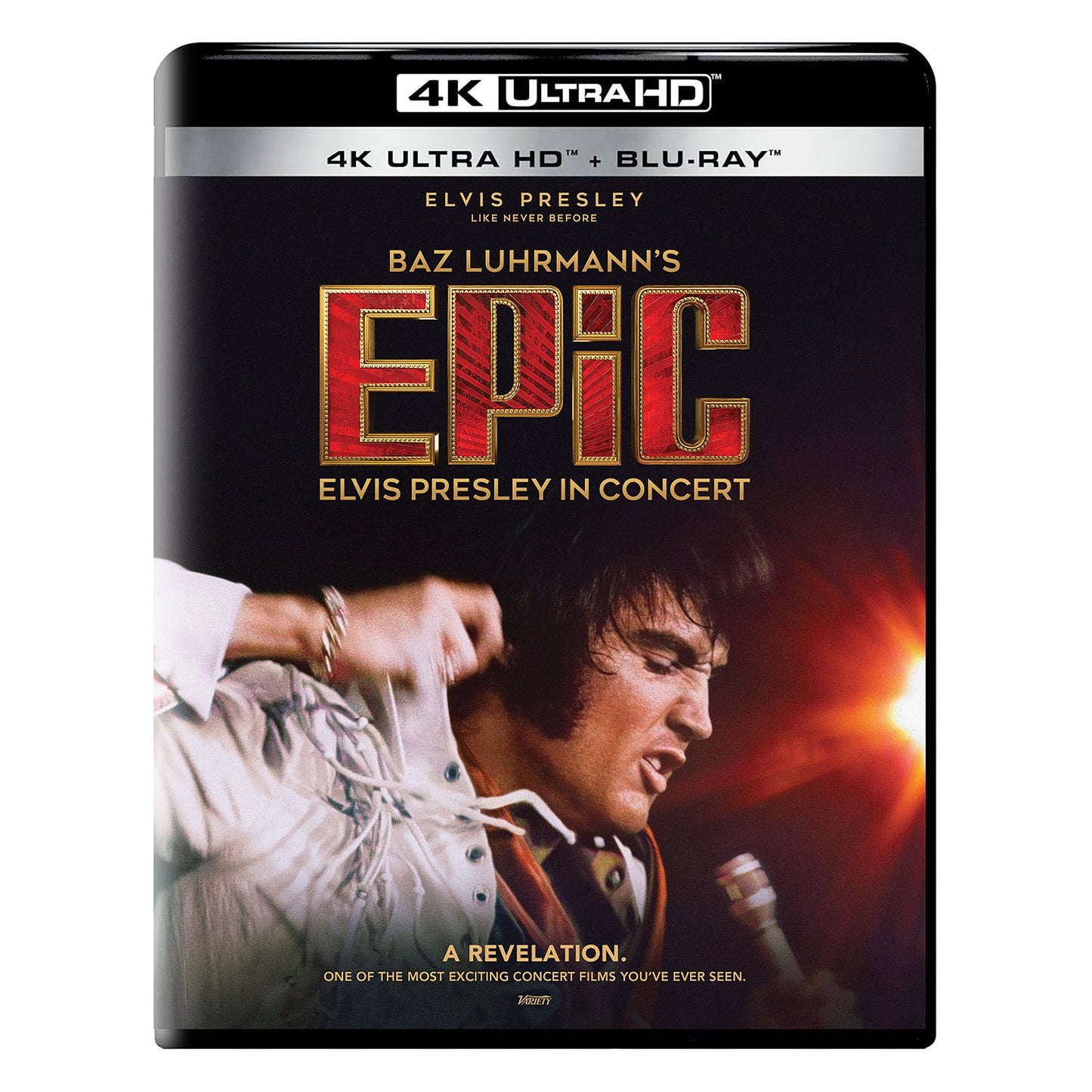 EPiC: Elvis Presley in Concert 4K/Blu-ray Combo