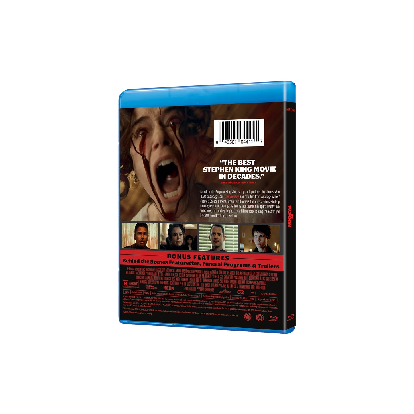 THE MONKEY Blu-ray