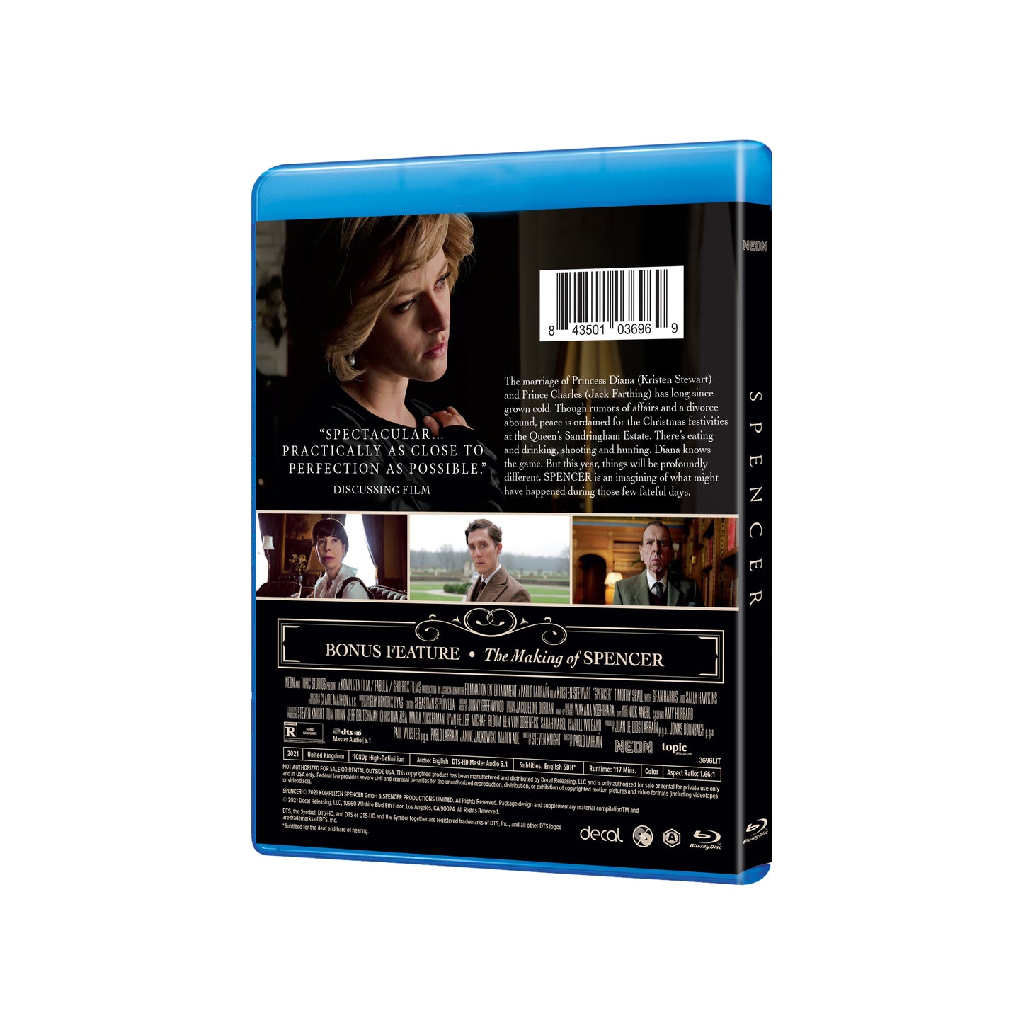SPENCER Blu-ray