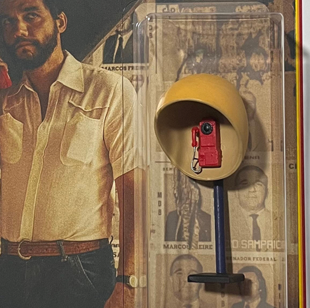 THE SECRET AGENT Phone Booth Collectible