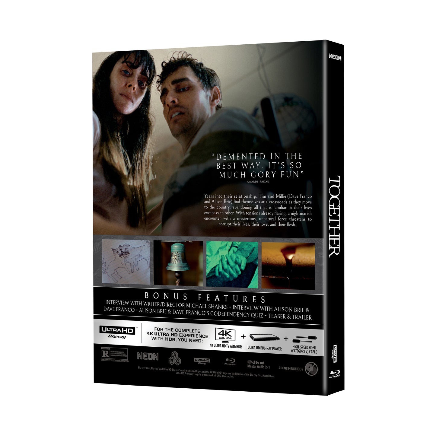 TOGETHER 4K UHD and Blu-Ray COMBO Pack