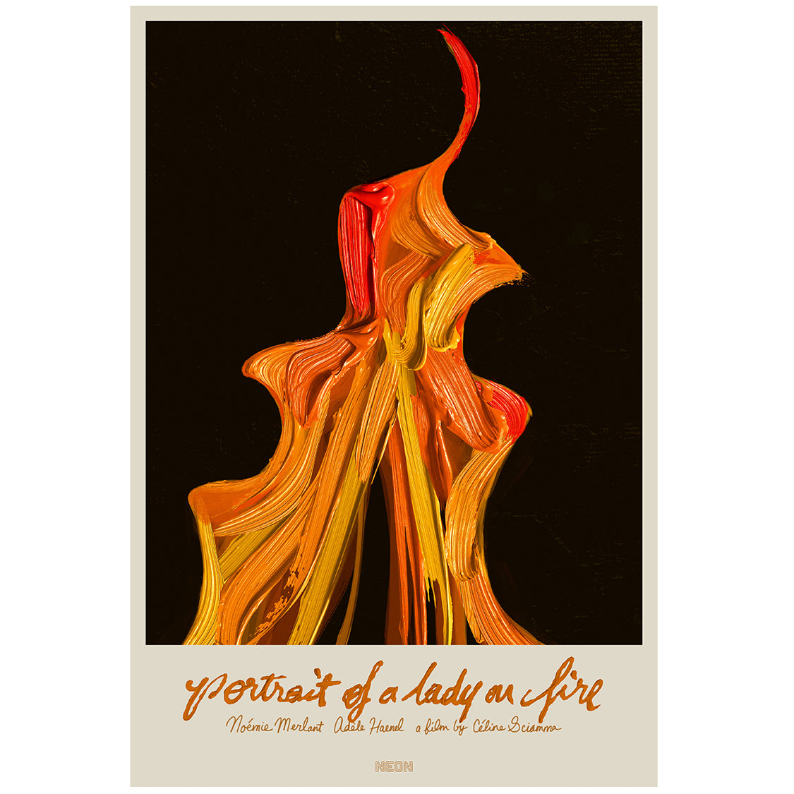 Portrait of Lady on Fire by Akiko Stehrenberger Print