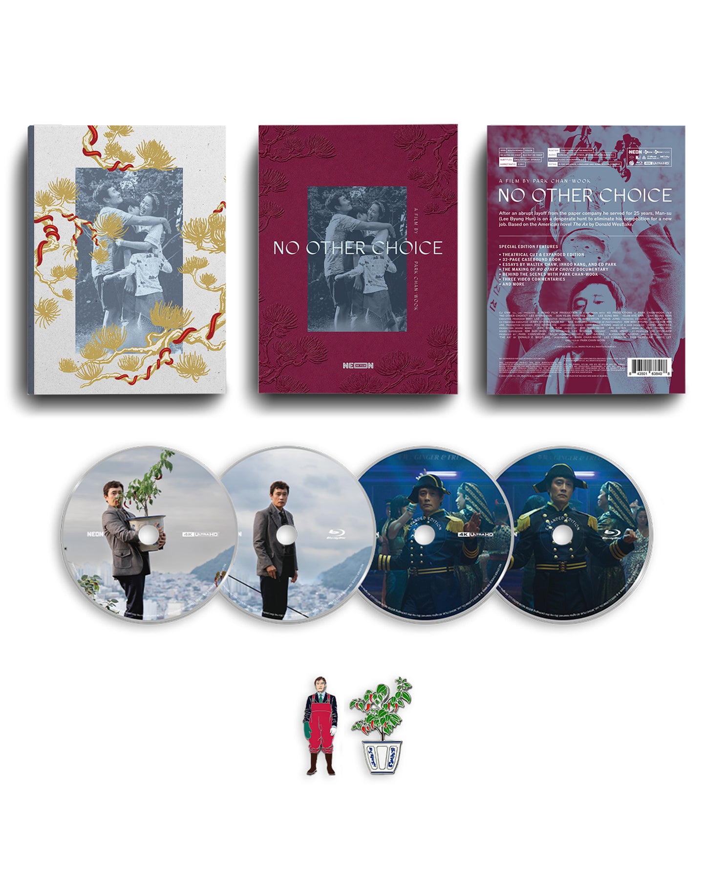 NO OTHER CHOICE: LIMITED EDITION DELUXE 4K & BLU-RAY