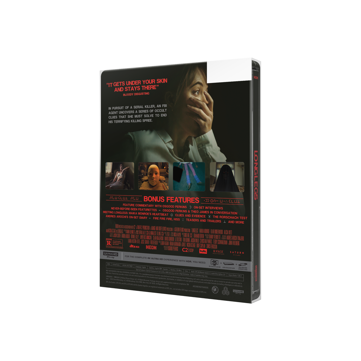 LONGLEGS 4K UHD STEELBOOK