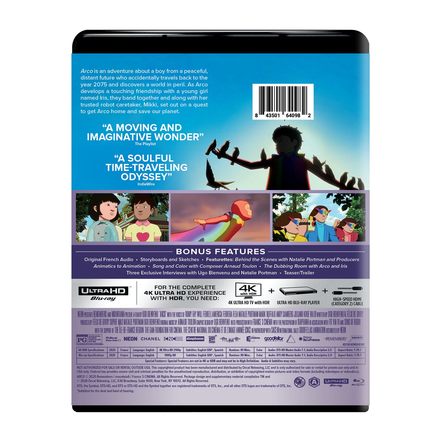 Arco 4K/Blu-ray Combo