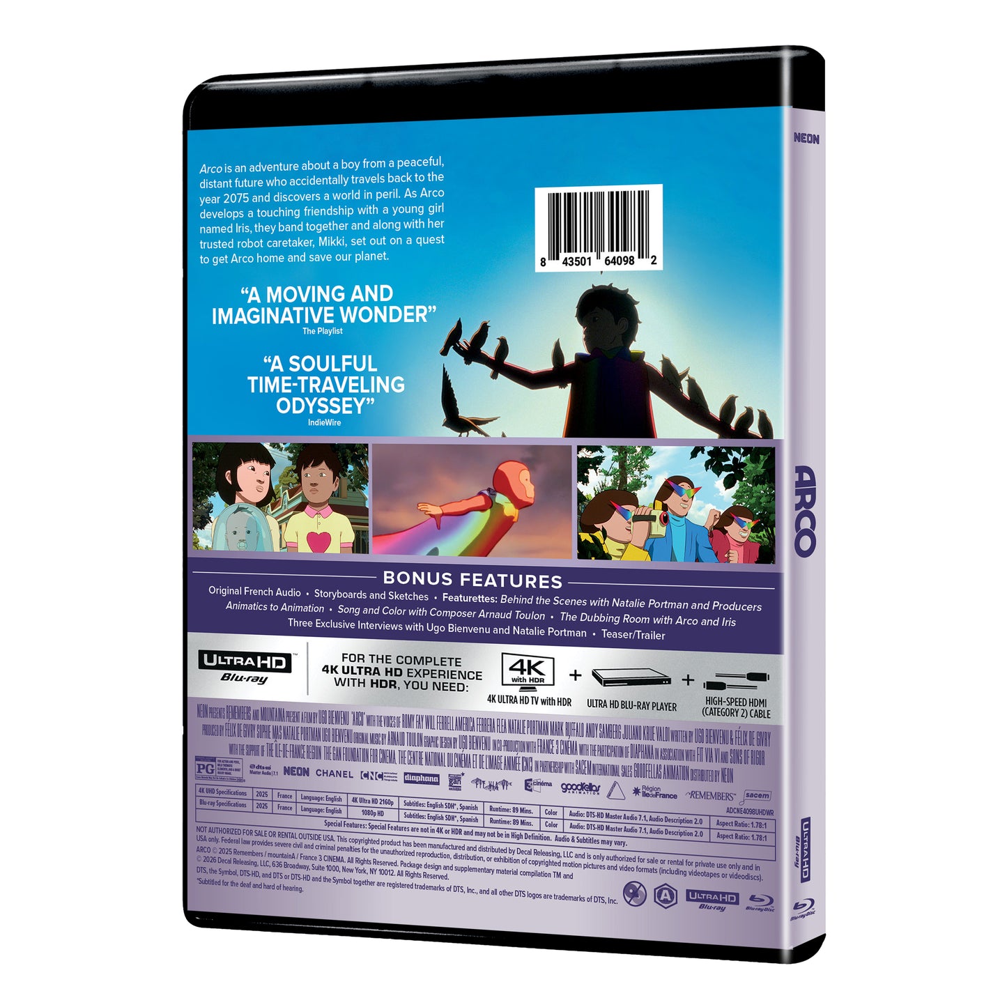 Arco 4K/Blu-ray Combo