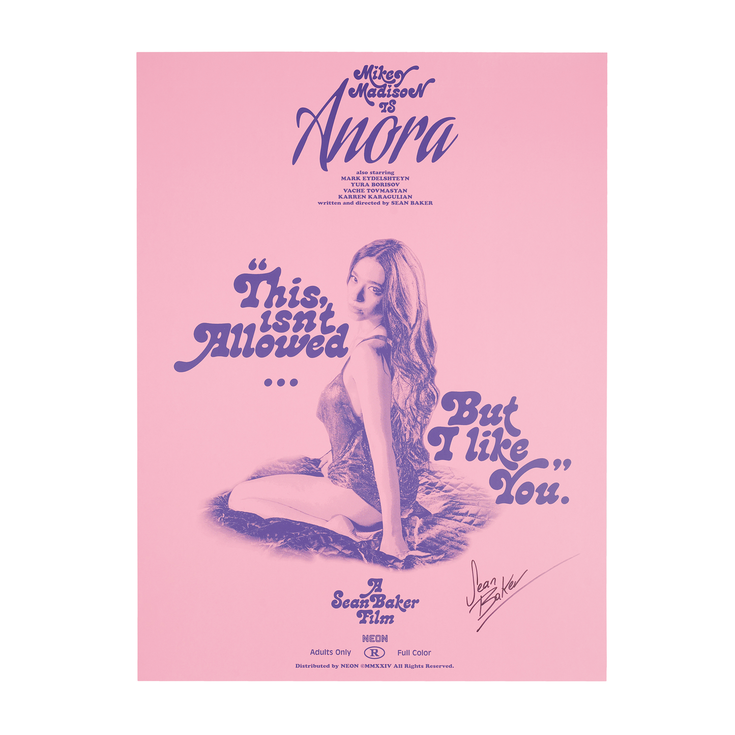 ANORA "RULE BREAKER" Signed Print - LIMITED EDITION