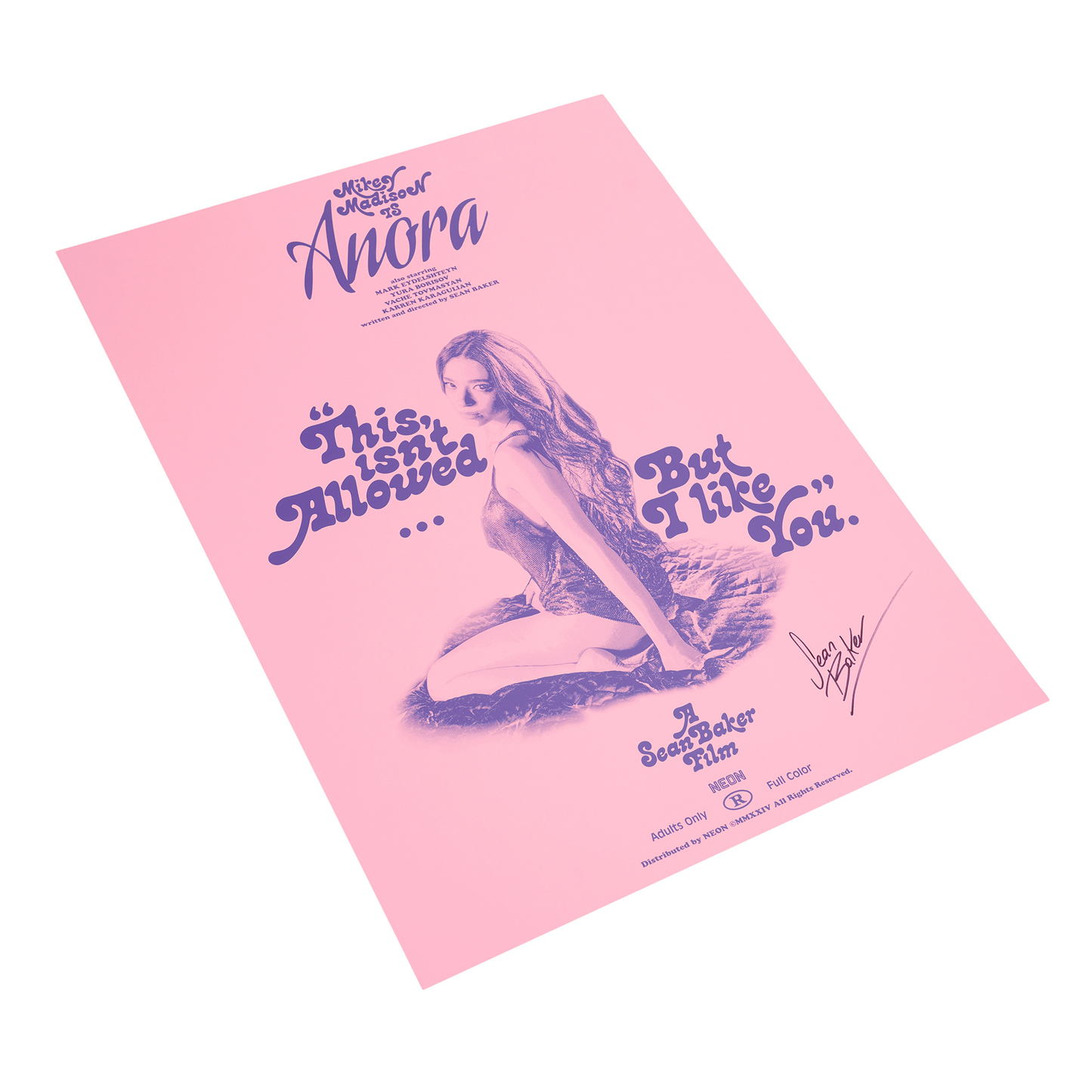 ANORA "RULE BREAKER" Signed Print - LIMITED EDITION