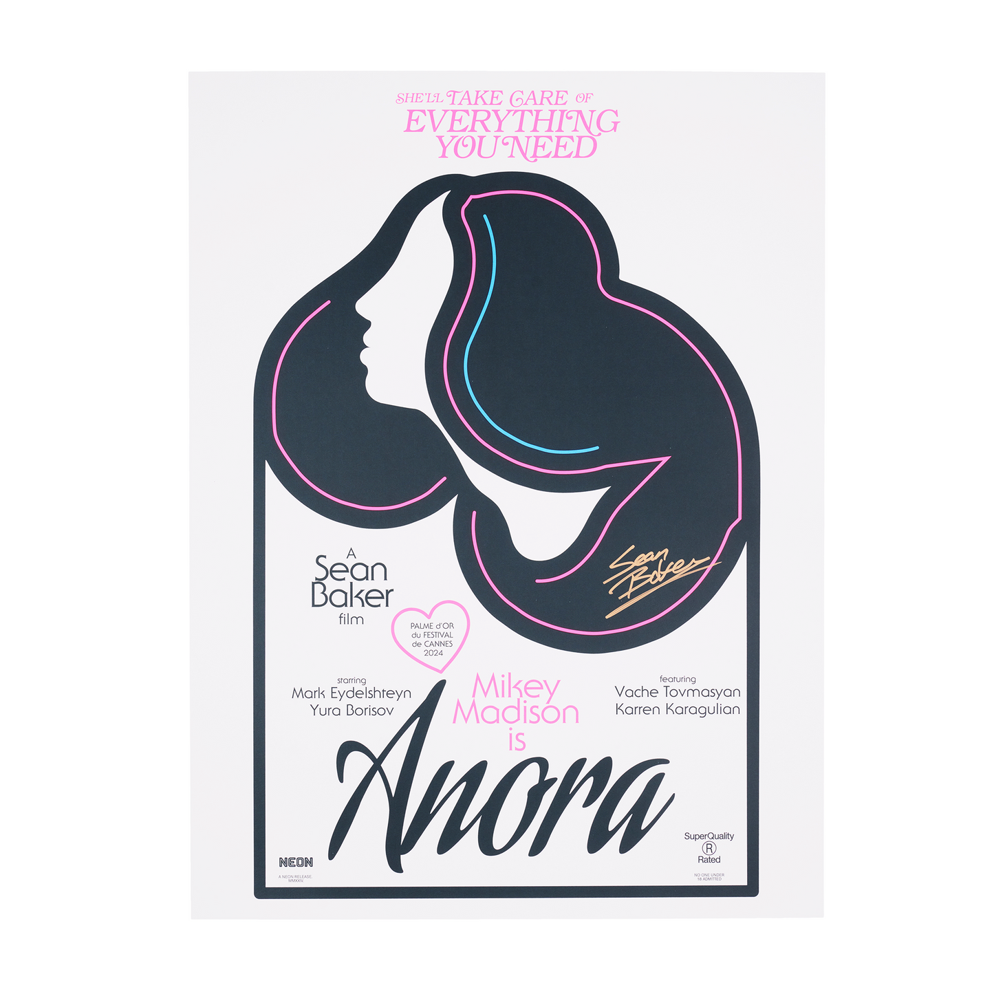 ANORA "FULL SERVICE" Signed Print - LIMITED EDITION
