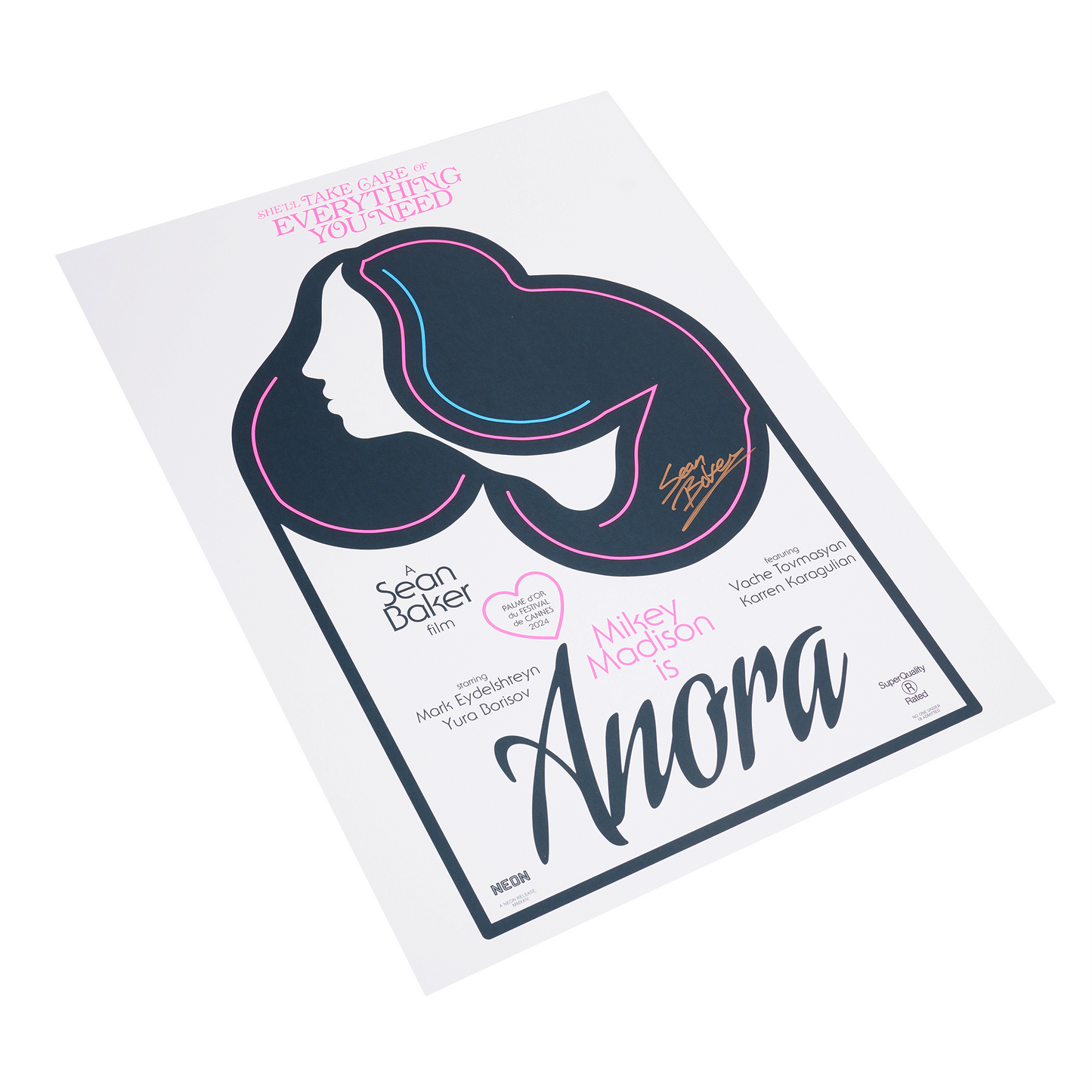 ANORA "FULL SERVICE" Signed Print - LIMITED EDITION