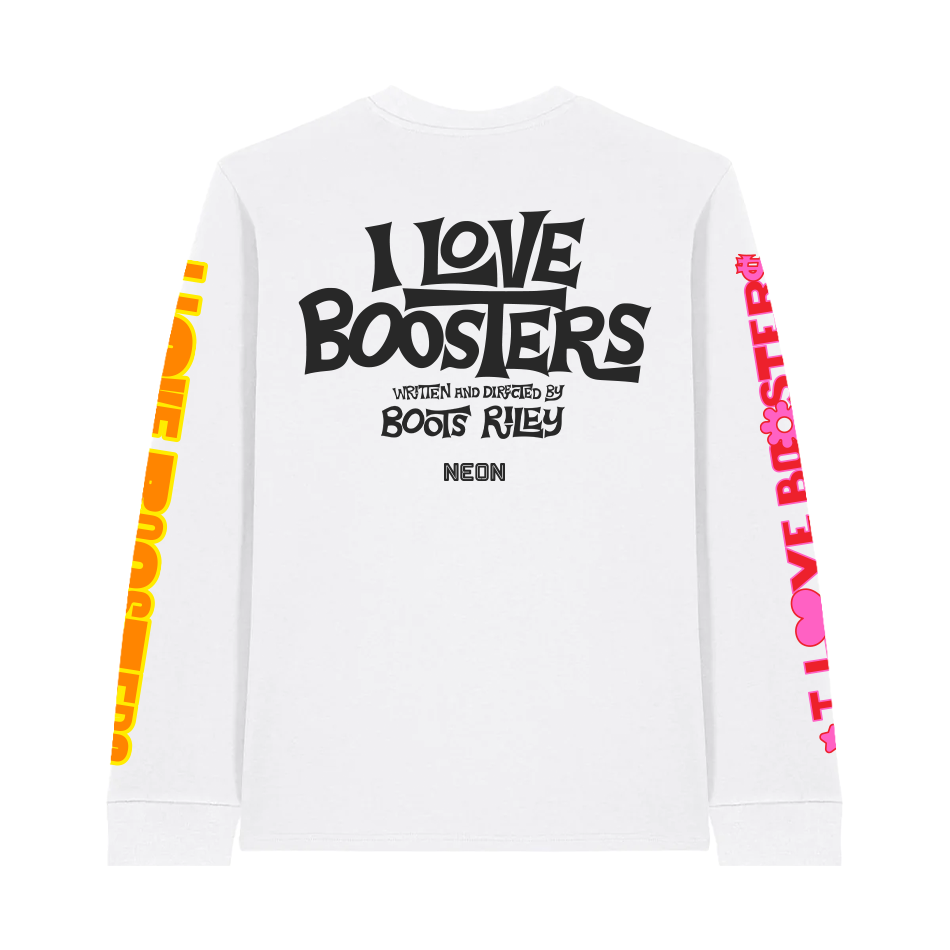 I LOVE BOOSTERS Long Sleeve T-shirt