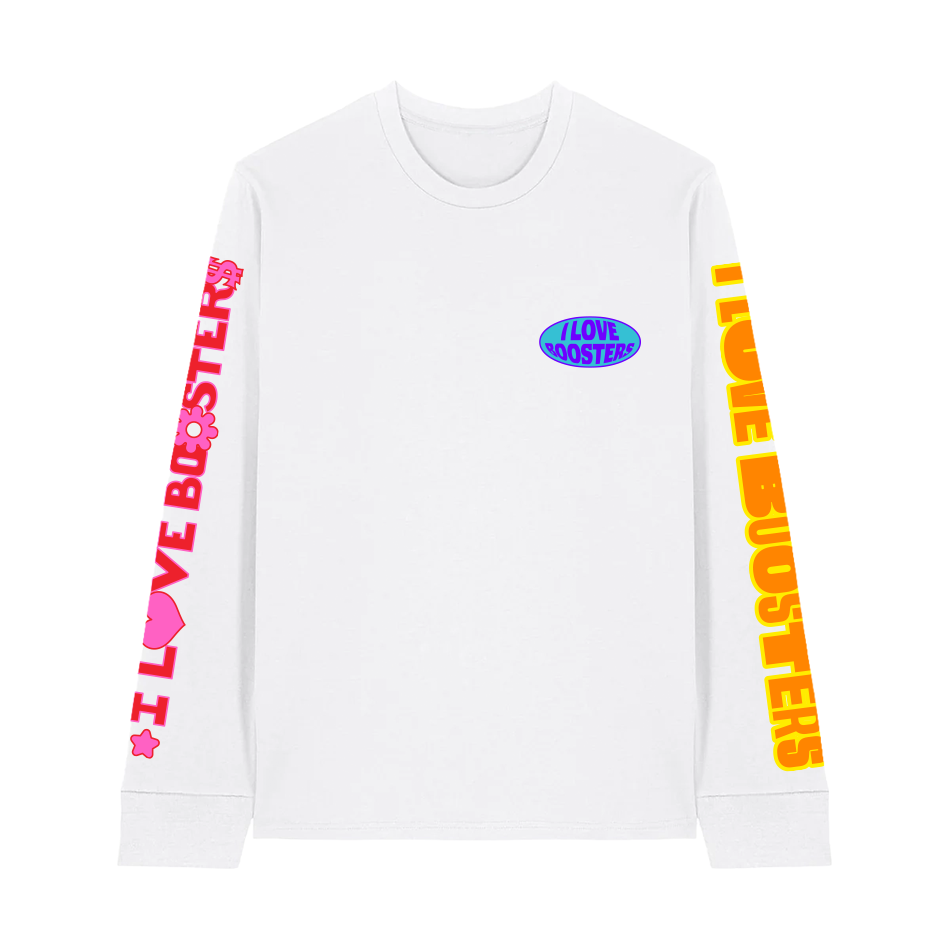 I LOVE BOOSTERS Long Sleeve T-shirt