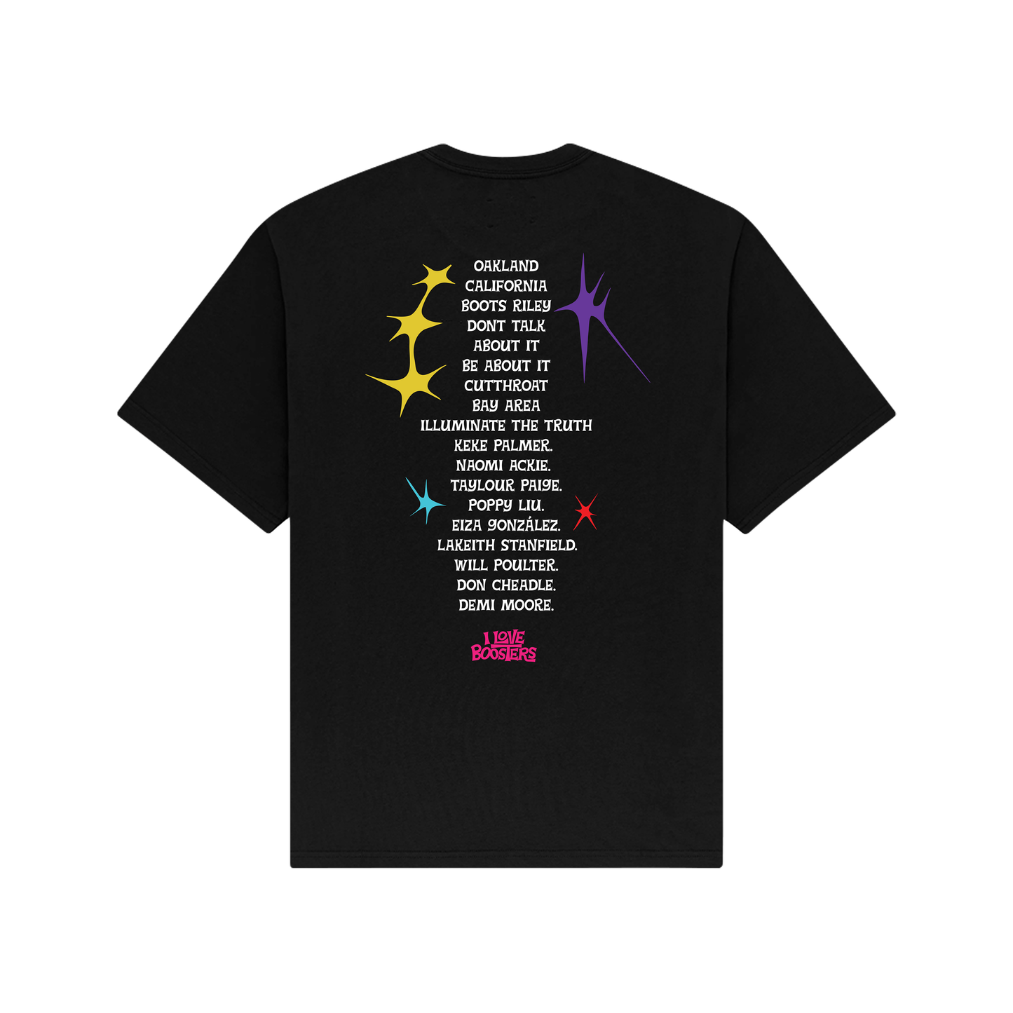 I LOVE BOOSTERS Velvet Gang T-shirt