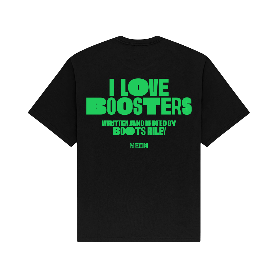 I LOVE BOOSTERS Brights T-shirt