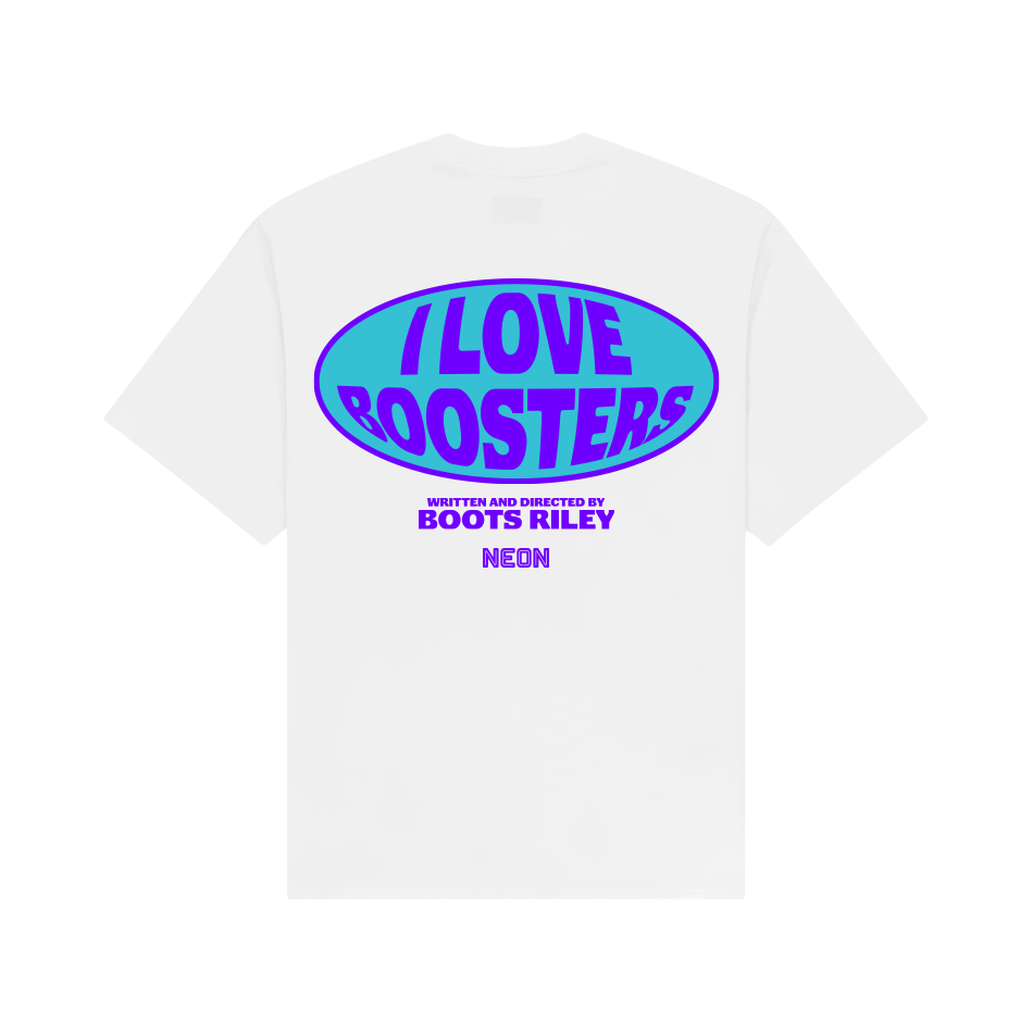 I LOVE BOOSTERS Rainbow Eye T-shirt