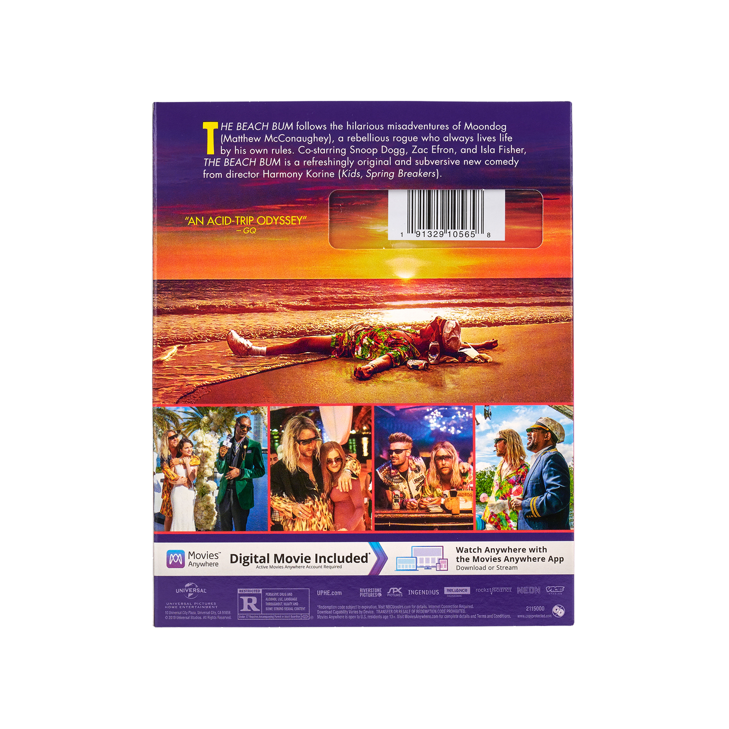 THE BEACH BUM Blu-Ray