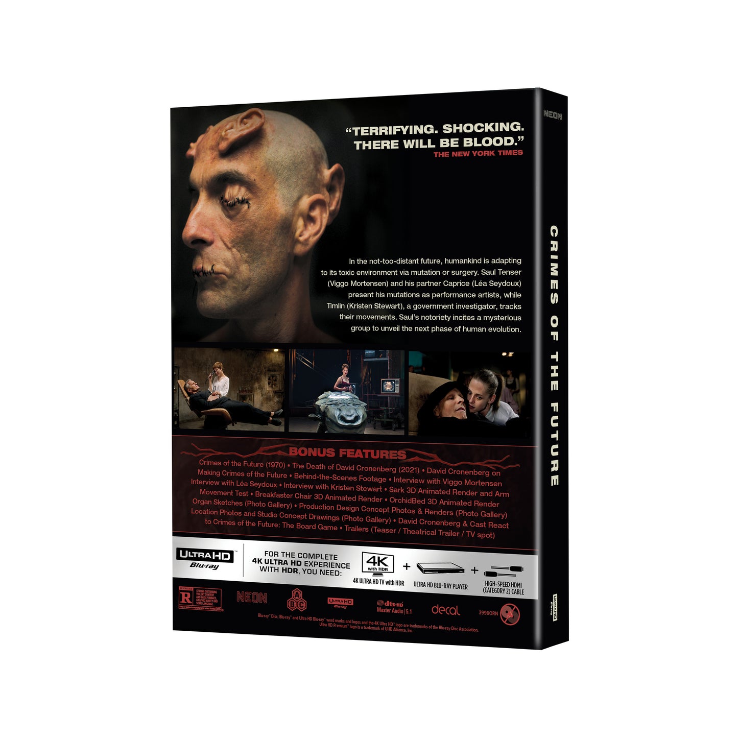 CRIMES OF THE FUTURE Blu-Ray