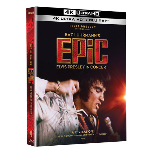EPiC: Elvis Presley in Concert 4K/Blu-ray Combo