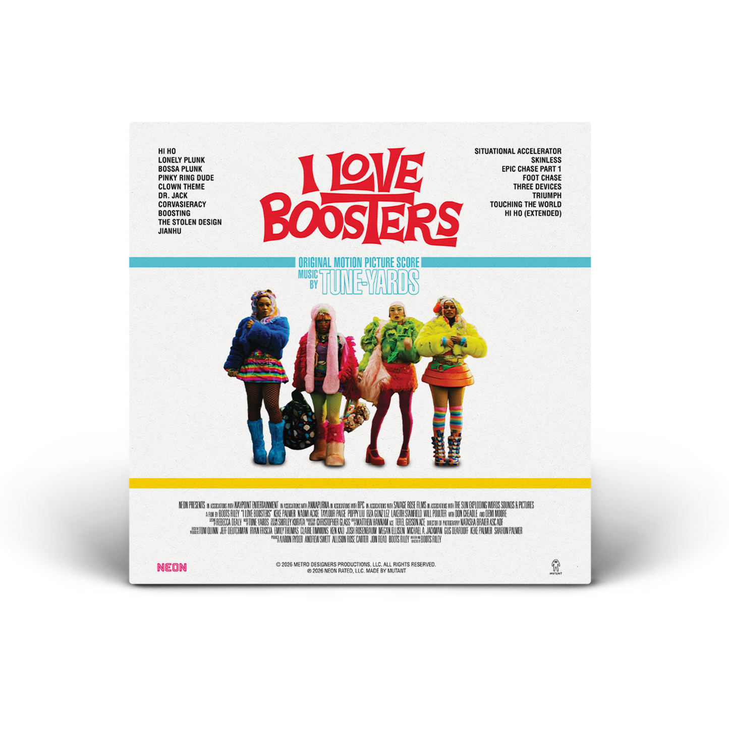 I LOVE BOOSTERS Soundtrack Vinyl Record