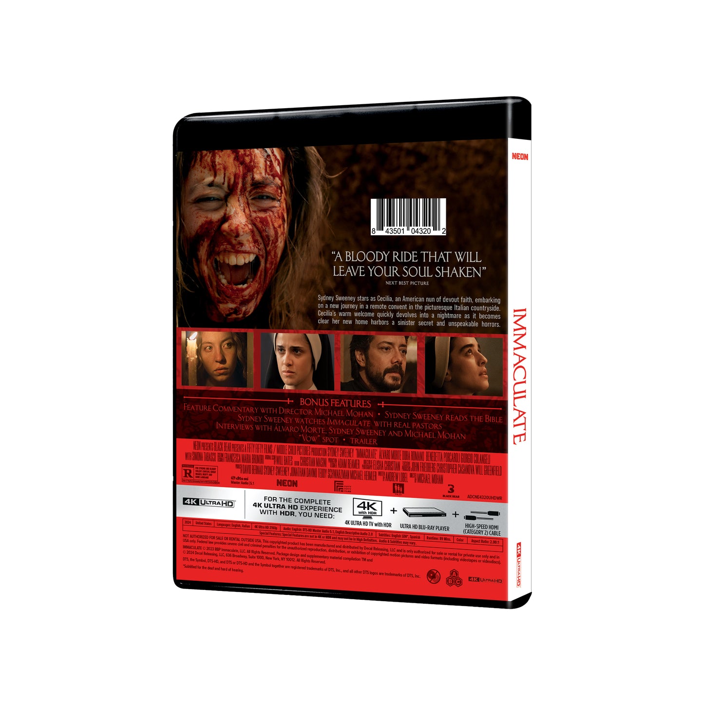 IMMACULATE Blu-Ray
