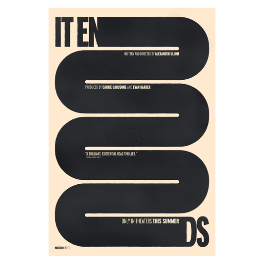 IT ENDS 24x36 Limited Edition Poster