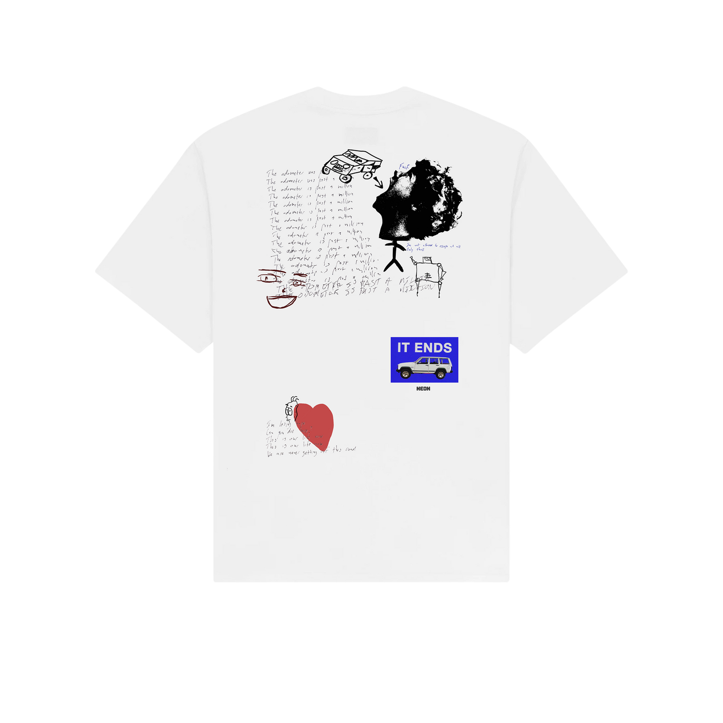 IT ENDS Scribble T-shirt