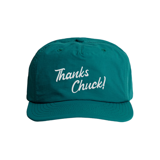 THE LIFE OF CHUCK Thanks Chuck Hat (Atlantic green)