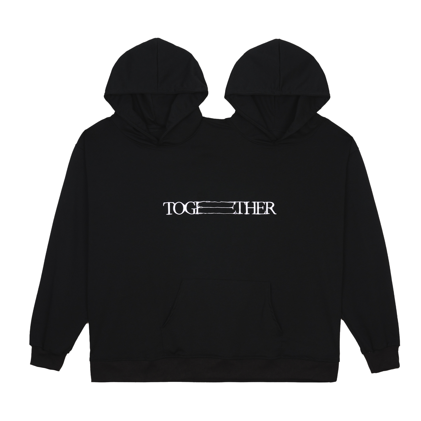 TOGETHER Double Headed Hoodie