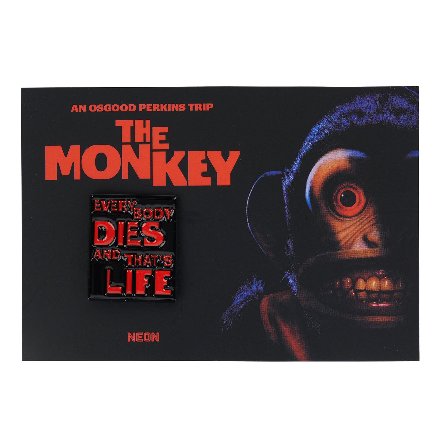 THE MONKEY - 'LIKE LIFE' Pin Set