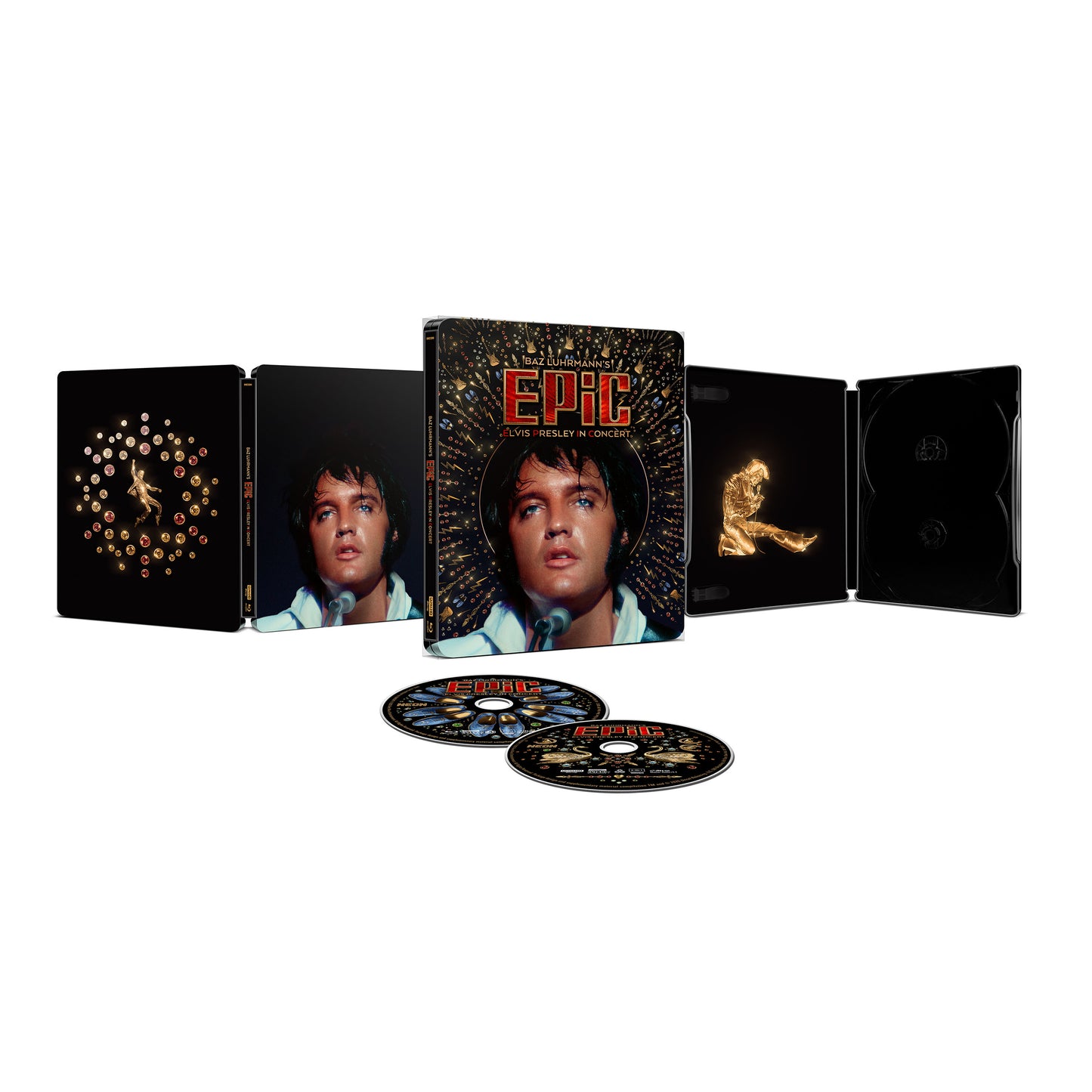 EPIC: Elvis Presley in Concert  4K/BD Combo Steelbook