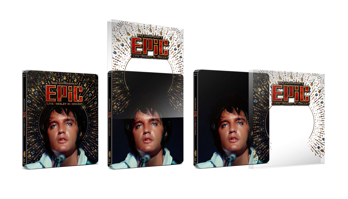 EPIC: Elvis Presley in Concert  4K/BD Combo Steelbook