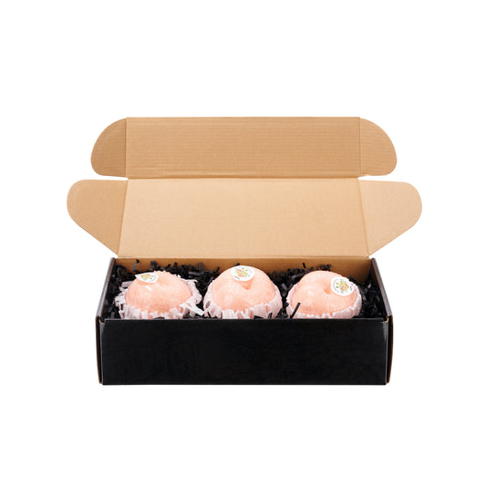 PARASITE Peach Bath Bomb Set