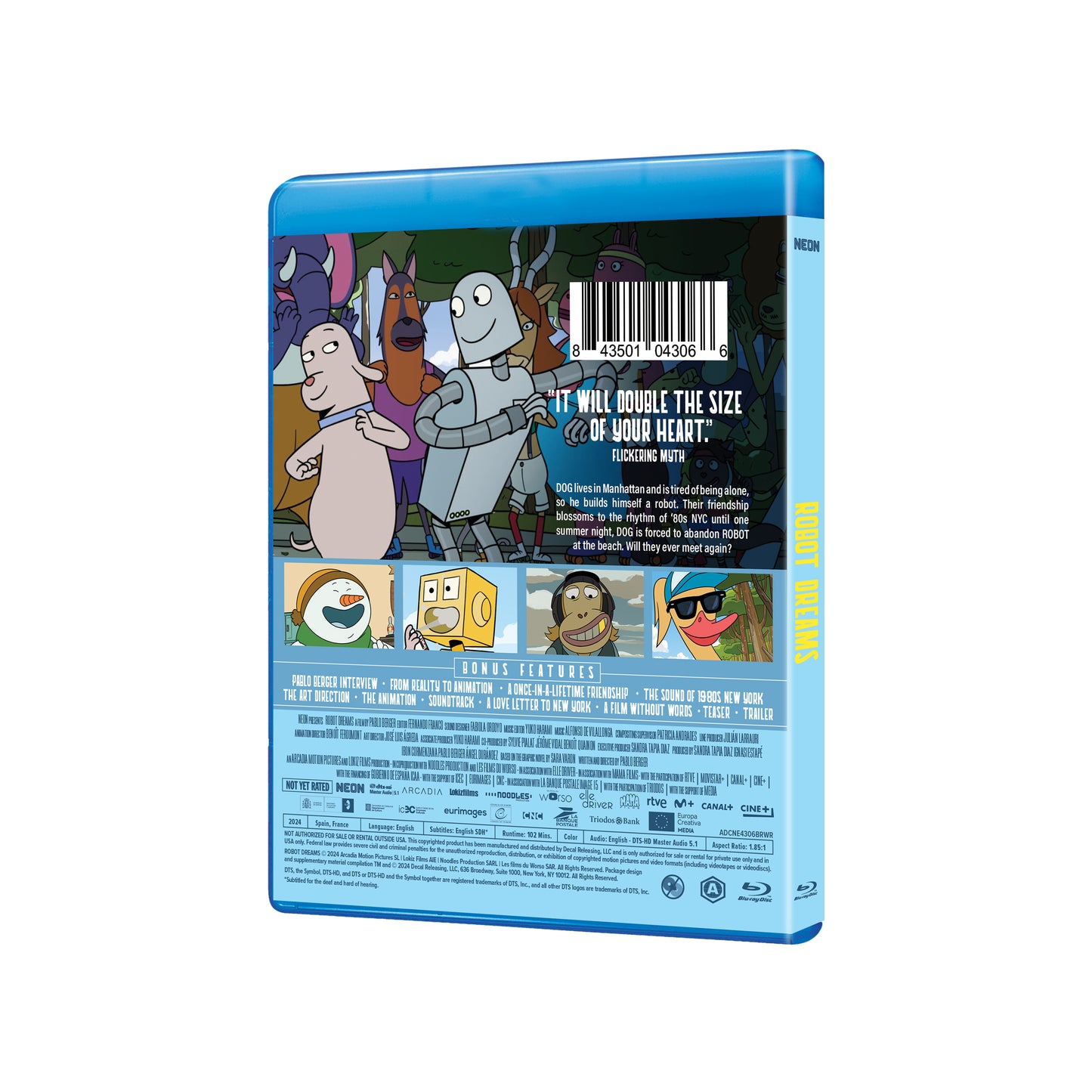 ROBOT DREAMS Blu-ray