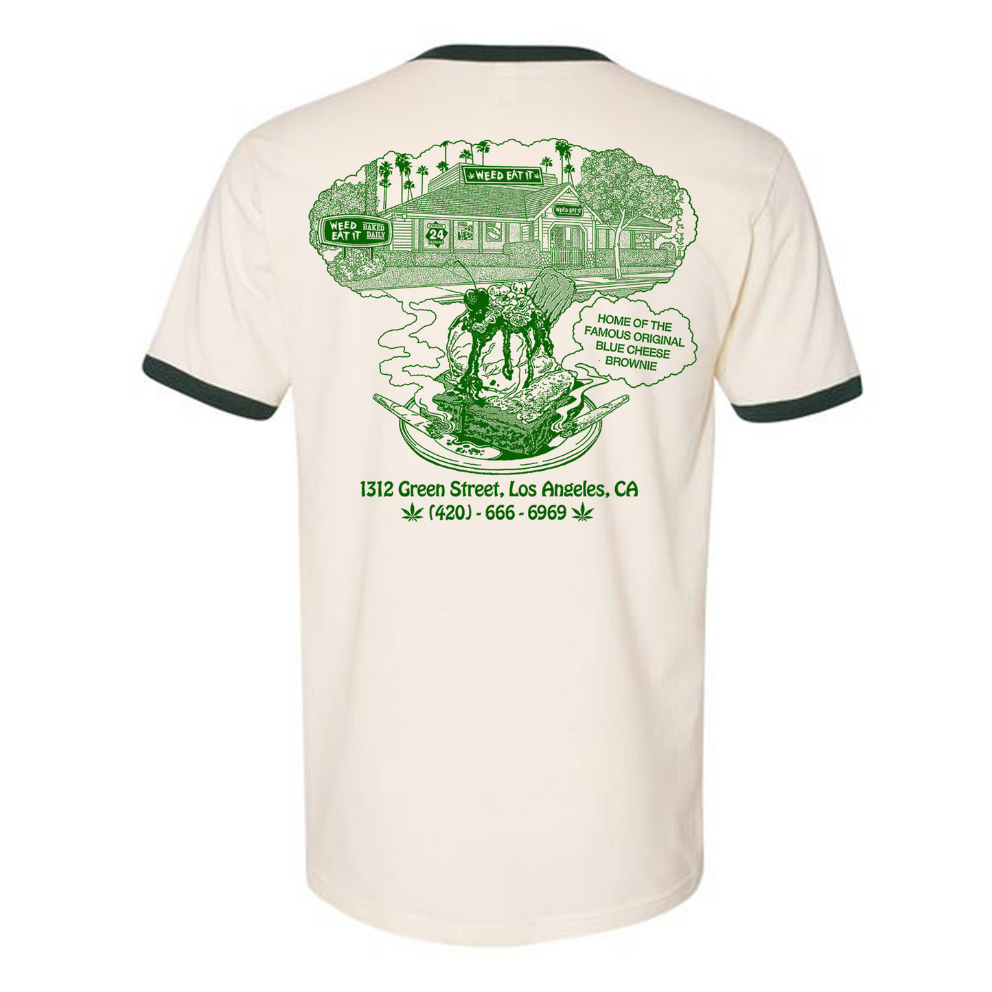 WRONG GIRLS Weed Eat It T-shirt