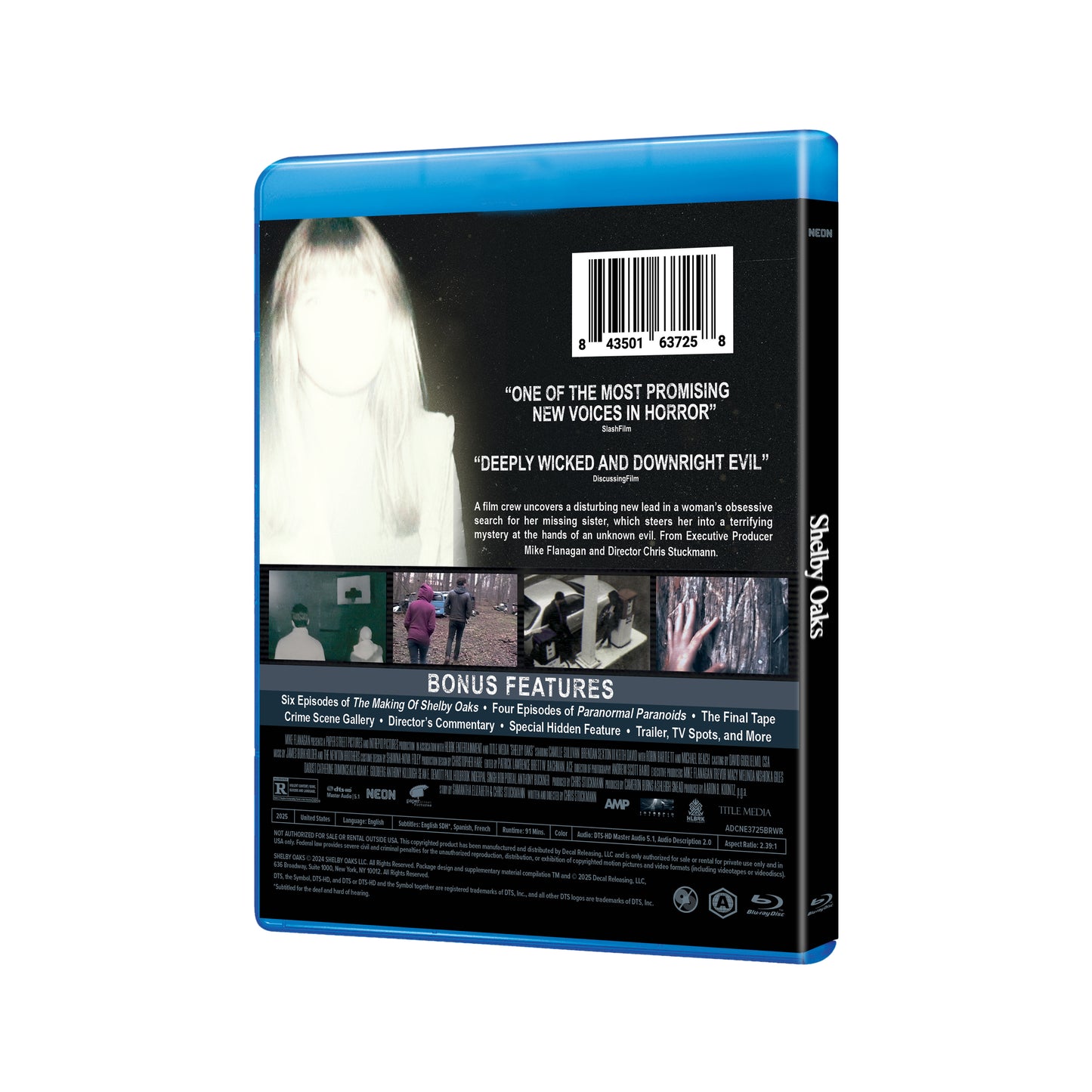 SHELBY OAKS Blu-ray