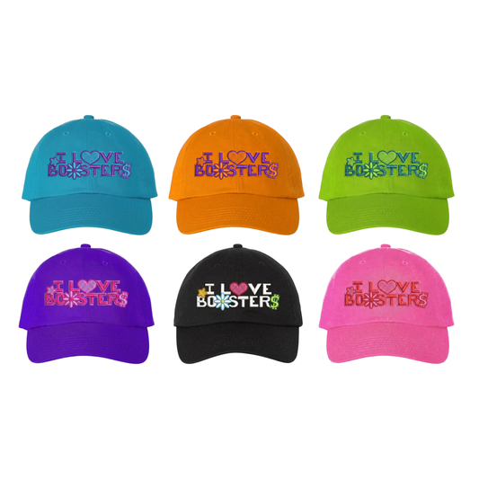 I LOVE BOOSTERS Baseball Hat