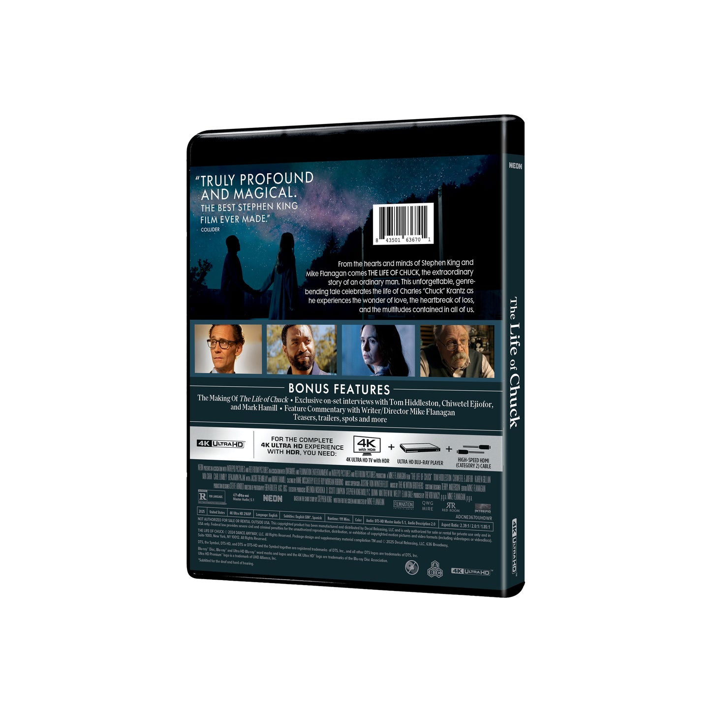 THE LIFE OF CHUCK Blu-ray