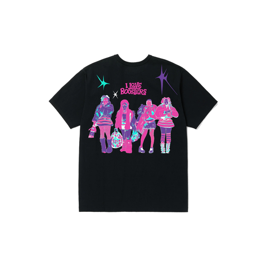 I LOVE BOOSTERS Velvet Gang T-shirt