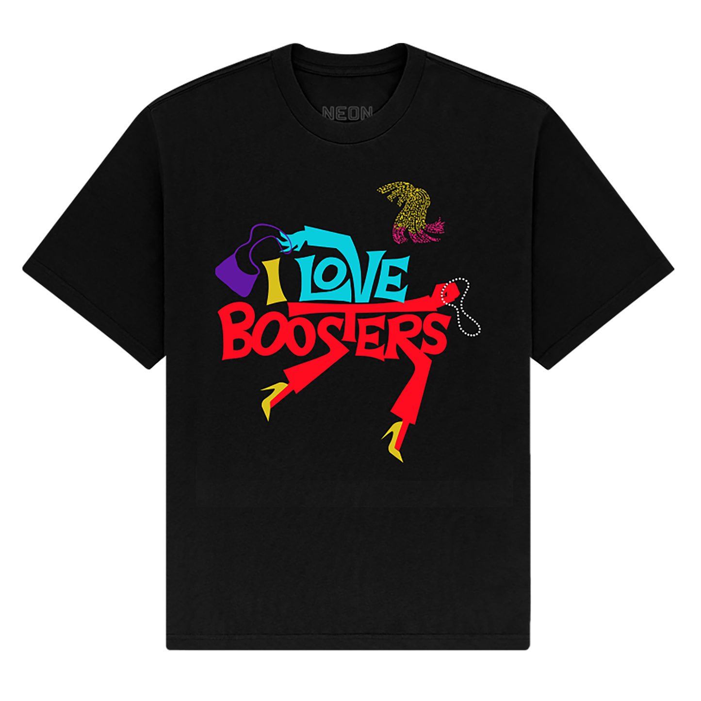 I LOVE BOOSTERS Logo T-shirt
